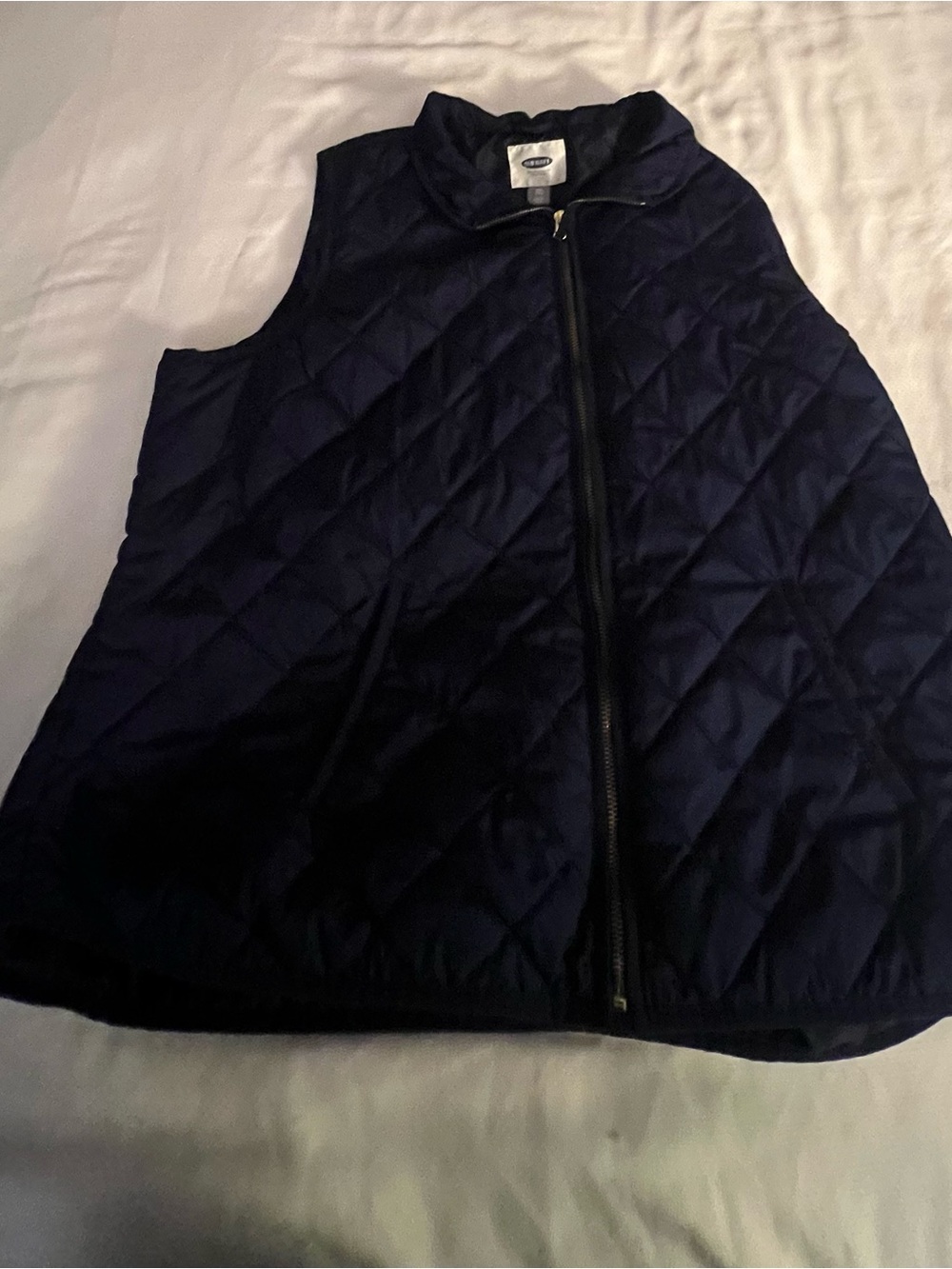 Old Navy Quilted Navy Puffer Vest